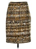J. McLaughlin Tweed Brown Casual Skirt Size 4 - photo 1