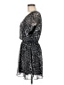 Express 100% Polyester Animal Print Gray Cocktail Dress Size M - photo 5