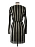 Lulus Stripes Gold Black Cocktail Dress Size M - photo 2