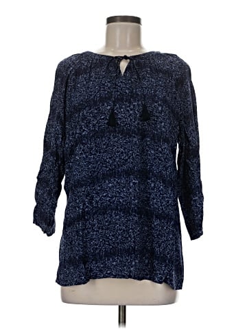 Christopher & Banks 3/4 Sleeve Blouse (view 1)