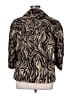 S.L.B. Animal Print Gold Blazer Size 1X - photo 2