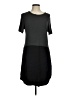 Peyton Jensen Color Block Gray Casual Dress Size M - photo 1