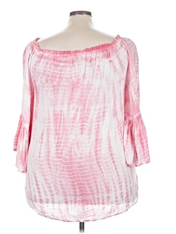 Elan 3/4 Sleeve Blouse (view 2)