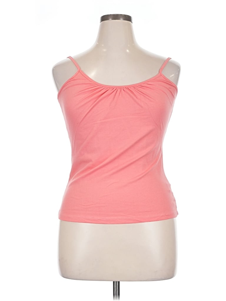 Pre-owned Parang Tank Top Pink Strapless Neckline Tops