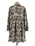 Unbranded 100% Polyester Paisley Gray Casual Dress Size M - photo 2