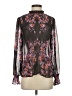 Simply Vera Vera Wang 100% Polyester Black Long Sleeve Blouse Size S - photo 1