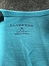 Lands' End 100% Cotton Teal Tank Top Size M - photo 7