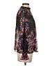 Simply Vera Vera Wang 100% Polyester Black Long Sleeve Blouse Size S - photo 4