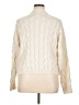 Pinque Solid Ivory Pullover Sweater Size XL - photo 2