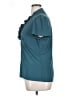 Assorted Brands Teal Short Sleeve Blouse Size 1X - photo 5