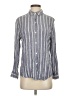 Rails Stripes Blue Long Sleeve Button-Down Shirt Size S - photo 1