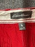 Eddie Bauer 100% Cotton Solid Red Shorts Size 16 - photo 3