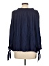 TCEC Blue Long Sleeve Blouse Size L - photo 2