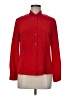 Pendleton 100% Polyester Red Long Sleeve Blouse Size 6 - photo 1