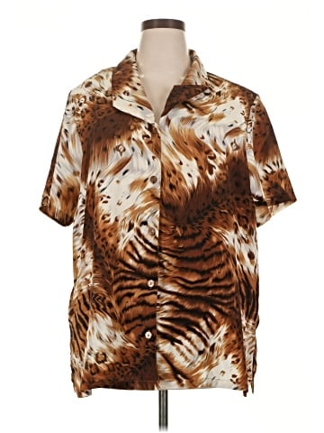 Magic Short Sleeve Blouse (view 1)