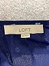 Ann Taylor LOFT 100% Polyester Floral Blue 3/4 Sleeve Blouse Size XL - photo 7