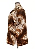 Magic Animal Print Brown Short Sleeve Blouse Size 2X - photo 5