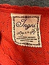 Ingni Red Short Sleeve Henley Size M - photo 7