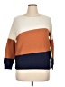 Evolution by Cyrus Color Block Orange Pullover Sweater Size XL - photo 1