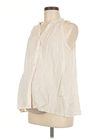 Hatch Sleeveless Button-Down Shirt (view 1)