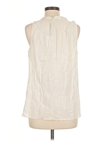 Hatch Sleeveless Button-Down Shirt (view 2)