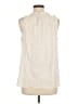 Hatch Ivory Sleeveless Button-Down Shirt Size Med Maternity (2) - photo 2