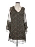 Judith March 100% Polyester Paisley Gray Casual Dress Size S - photo 1