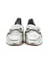 Steve Madden 100% Leather Silver Flats Size 7 1/2 - photo 2