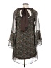 Judith March 100% Polyester Paisley Gray Casual Dress Size S - photo 2