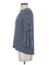 Assorted Brands Blue 3/4 Sleeve Blouse Size S - photo 5