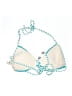 Assorted Brands Stripes Blue Swimsuit Top Size M - photo 2