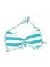 Assorted Brands Stripes Blue Swimsuit Top Size M - photo 1