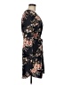 41Hawthorn 100% Polyester Floral Black Blue Casual Dress Size M - photo 4