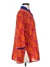 Assorted Brands Paisley Orange 3/4 Sleeve Blouse Size S - photo 4