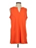 Anne Klein Orange Sleeveless Blouse Size S - photo 1