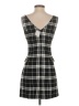 Forever 21 Plaid Black Casual Dress Size XS - photo 2