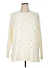 Susan Graver Ivory Pullover Sweater Size 1X - photo 1