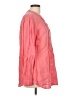 Malvin Pink Long Sleeve Blouse Size L - photo 4