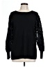 Sioni Black Long Sleeve Top Size 1X - photo 1