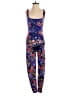 Yitty Floral Purple Jumpsuit Size XS - photo 1