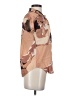 Assorted Brands 100% Rayon Camo Brown Short Sleeve Blouse Size XS - photo 4