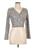 Antistar Animal Print Gray Long Sleeve T-Shirt Size L - photo 1