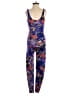 Yitty Floral Purple Jumpsuit Size XS - photo 2