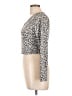 Antistar Animal Print Gray Long Sleeve T-Shirt Size L - photo 5