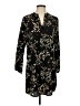 Veronica M. Print Black Casual Dress Size S - photo 1
