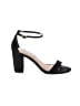 Steve Madden 100% Leather Black Sandals Size 7 1/2 - photo 1