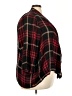 Catherines 100% Rayon Plaid Red Burgundy Kimono Size 3X (petite) - photo 4