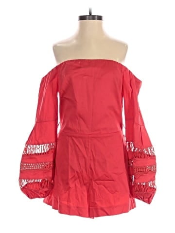 Red Carter Romper (view 1)