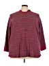 Woman Within Burgundy Pullover Sweater Size 30 (3X) - photo 1