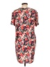 Natori Floral Red Casual Dress Size L - photo 2